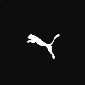 Logo Puma na Czarnym Tle