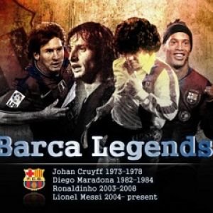Legendy Barca Gwiazdy Piłki Nożnej