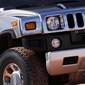 Hummer SUV Zbliżenie