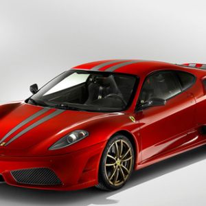 Czerwony Samochód Sportowy Ferrari F430