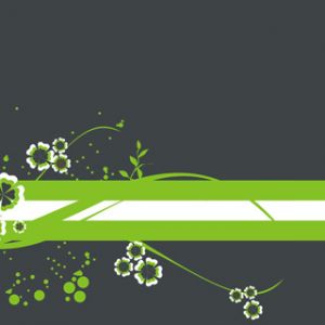 Kwiatowy Abstrakcyjny Design