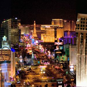 Nocna Panorama Las Vegas