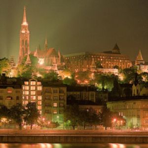 Nocna Panorama Budapesztu