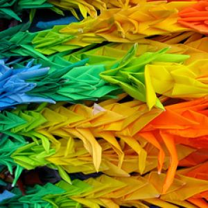 Kolorowe Wzory Origami