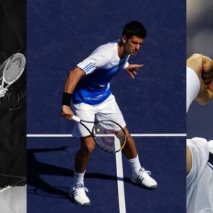 Novak Djokovic Akcja Tenisowa