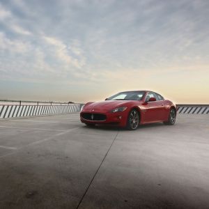 Czerwony Samochód Sportowy Maserati