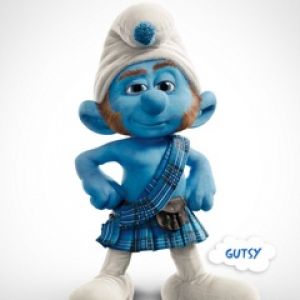 Postać Gutsy Smurf