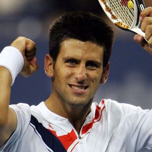 Novak Djokovic Celebracja