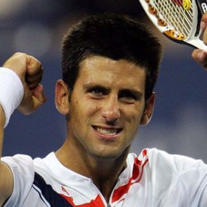 Novak Djokovic Celebracja