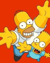 Homer i Bart Simpson