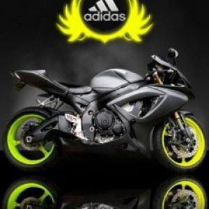Tapeta Motocykl Adidas