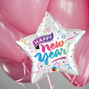 Balon Szczęśliwego Nowego Roku