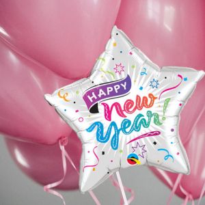 Balon Szczęśliwego Nowego Roku