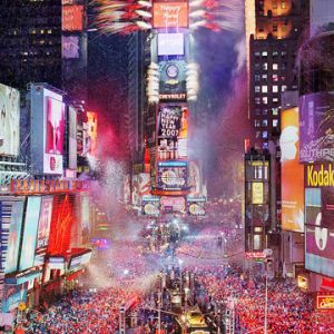 Celebracja Nowego Roku na Times Square