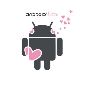 Ilustracja Miłość Android