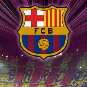 Tło Logo FC Barcelona