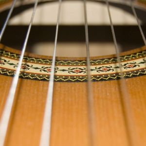 Zbliżenie na Gitarę Akustyczną