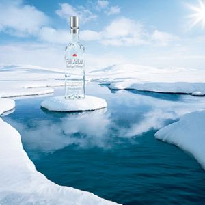 Chill Vodka w Lodowym Krajobrazie