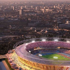 Widok z Powietrza na Stadion