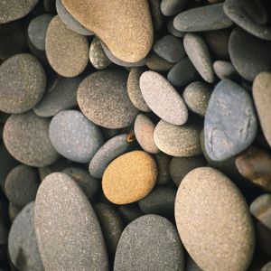 Gładkie Kamienie na Plaży