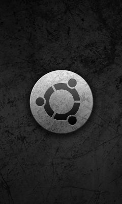 Logo Ubuntu na Ciemnym Tle