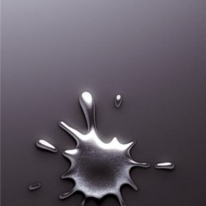 Metaliczny Efekt Plamienia Abstrakcyjnego