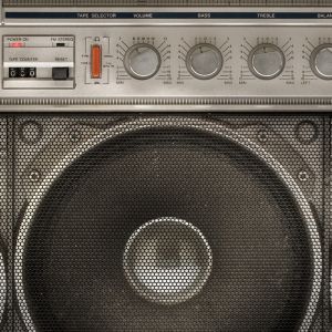 Retro Boombox Głośnik