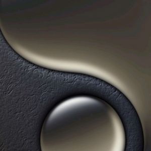 Abstrakcyjny Design Yin Yang