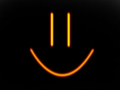 Neonowy Uśmiech - wallpaper preview
