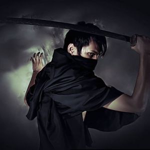 Ninja Wojownik z Mieczem
