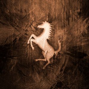 Tło z Logo Ferrari