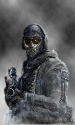 Ghost z Call of Duty - wallpaper preview