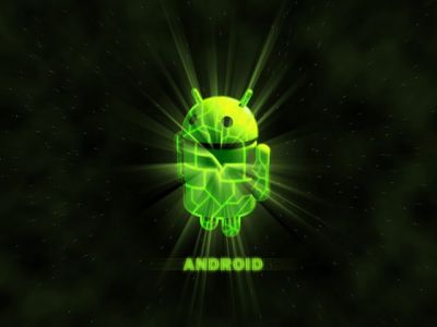 Zielony Robot Android