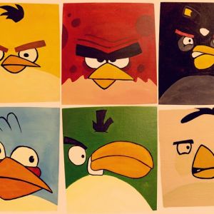 Postacie Angry Birds