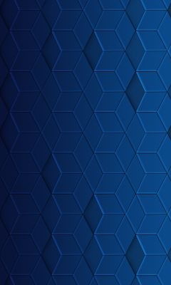 Niebieski Wzór Hexagonalny