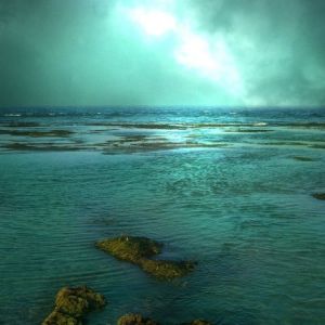 Spokojny Krajobraz Oceaniczny