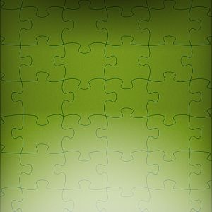 Zielony Wzór Puzzle