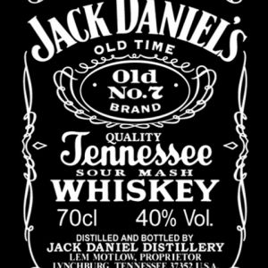 Etykieta Whiskey Jack Daniel's