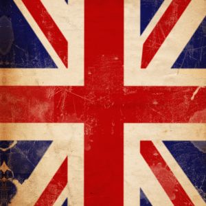 Vintage Flaga Union Jack