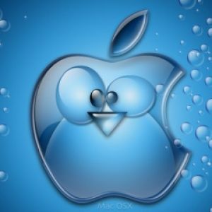 Urocza Ilustracja Logo Apple