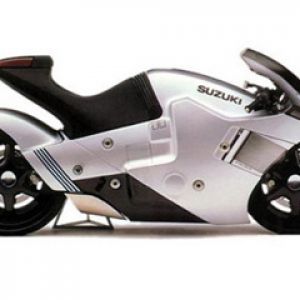 Futurystyczny Motocykl Suzuki