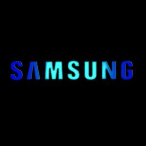 Tło z Logo Samsung
