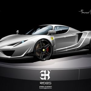 Ferrari LaFerrari Samochód Sportowy