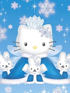 Zimowa Cudowność Hello Kitty