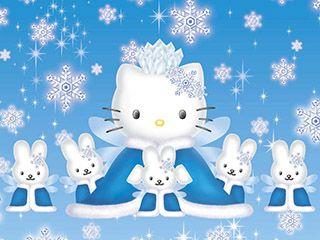 Zimowa Cudowność Hello Kitty