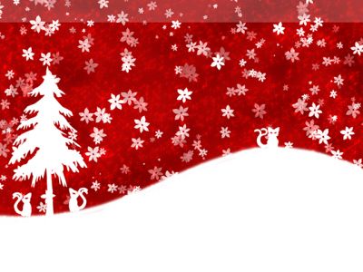 Red Christmas - wallpaper preview
