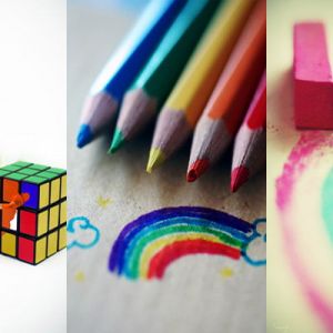 Kolorowe Przybory Artystyczne i Twórczość