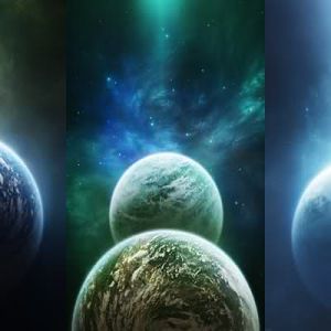 Tapeta Galaktycznych Planet