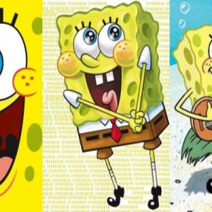 Zabawny SpongeBob Kanciastoporty