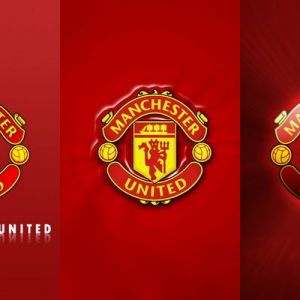 Tło Logo Manchester United